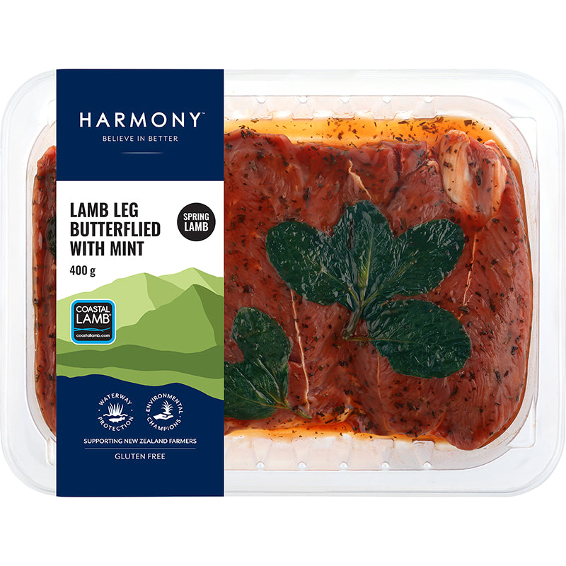 Coastal Lamb Butterflied Leg with Mint - 400g