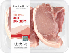 Free Range Pork Loin Chops - 500g (Tues - Weds Best Days for delivery)